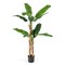 Artificial Banana Leaf Tree with Pot Tall Faux Indoor Plant for Living Room or Bedroom